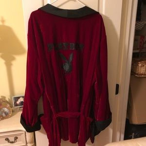 Red Playboy robe